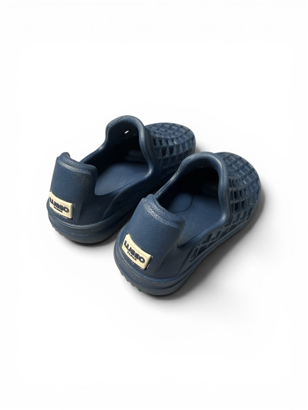 Lusso Kids Navy Easy-On Slip-On Sandals - Picture 2 of 6